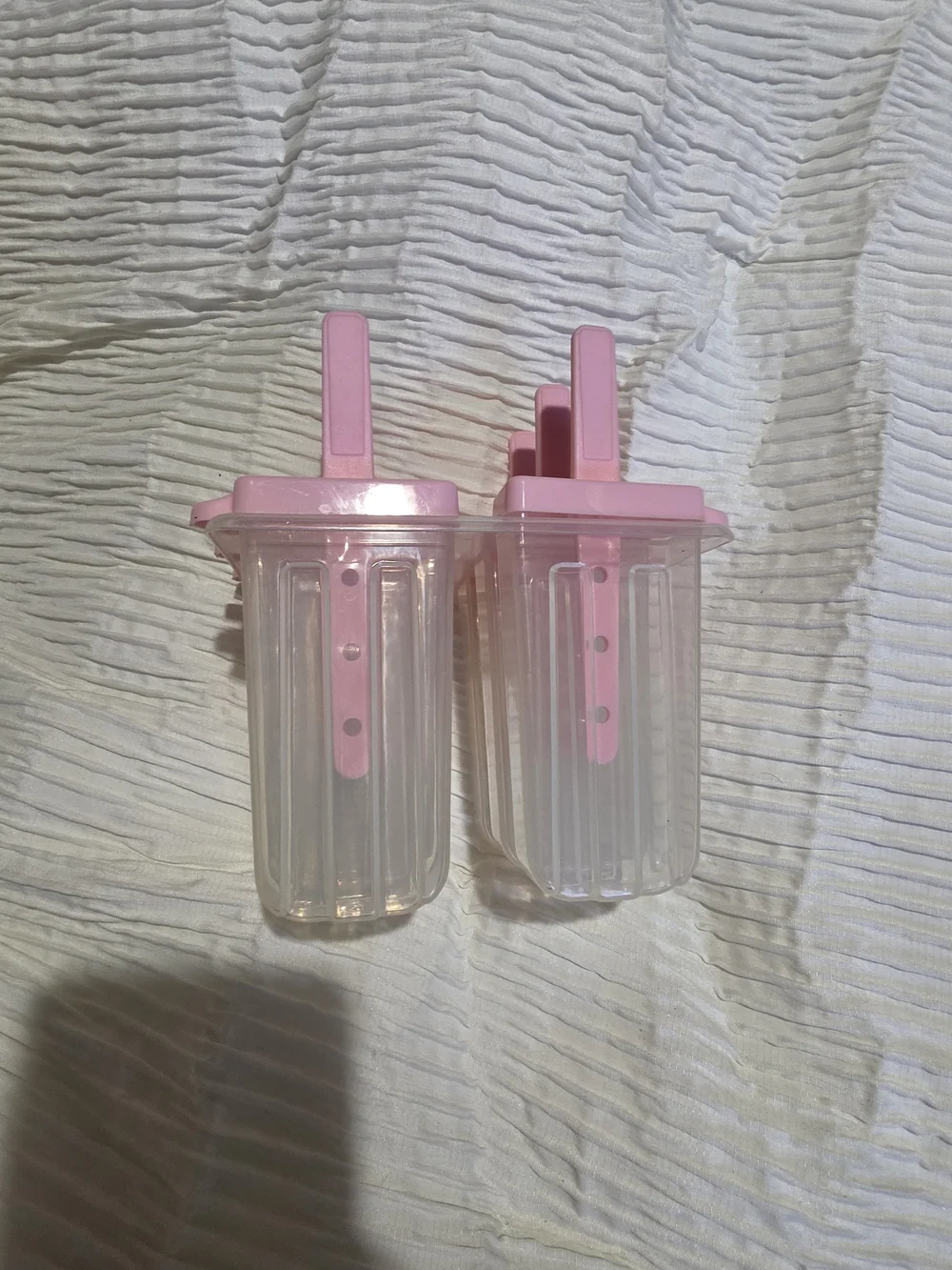 Pink Reusable Popsicle Mold Set New Without Tags